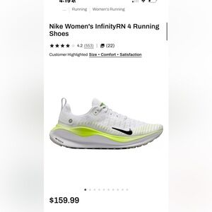 Nike Infinity Run 4